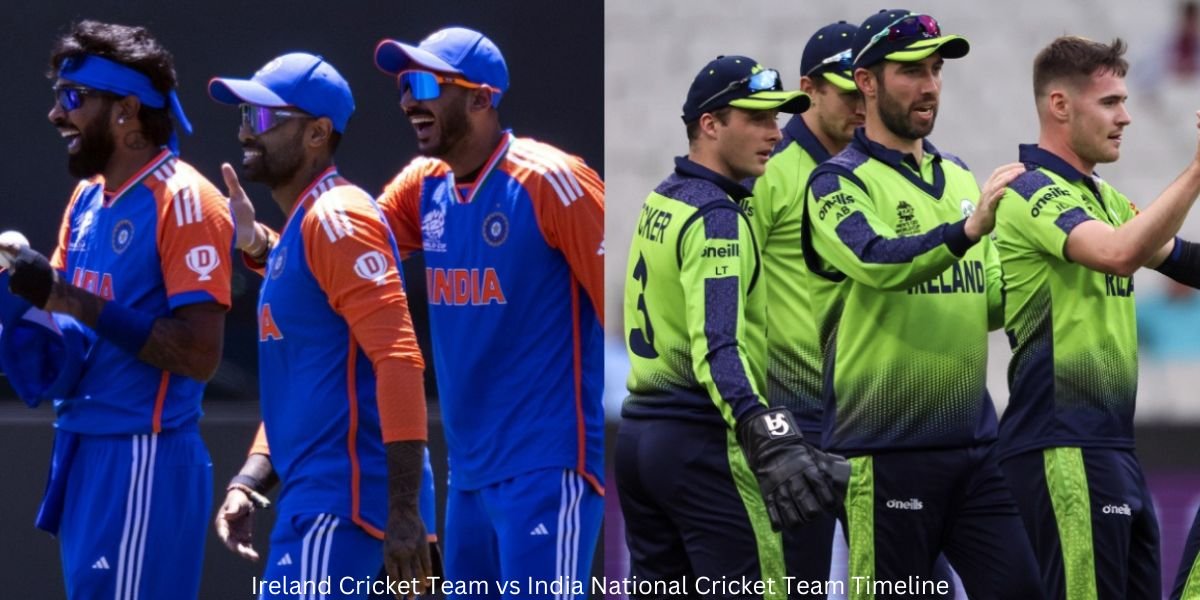 Ireland Cricket Team vs India National Cricket Team Timeline